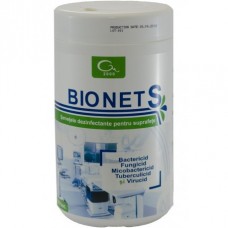 Bionet servetele dezinfectante pentru suprafete, 150 buc/cutie